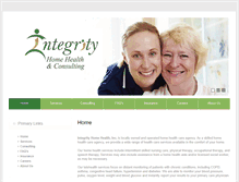Tablet Screenshot of integrityhhca.com